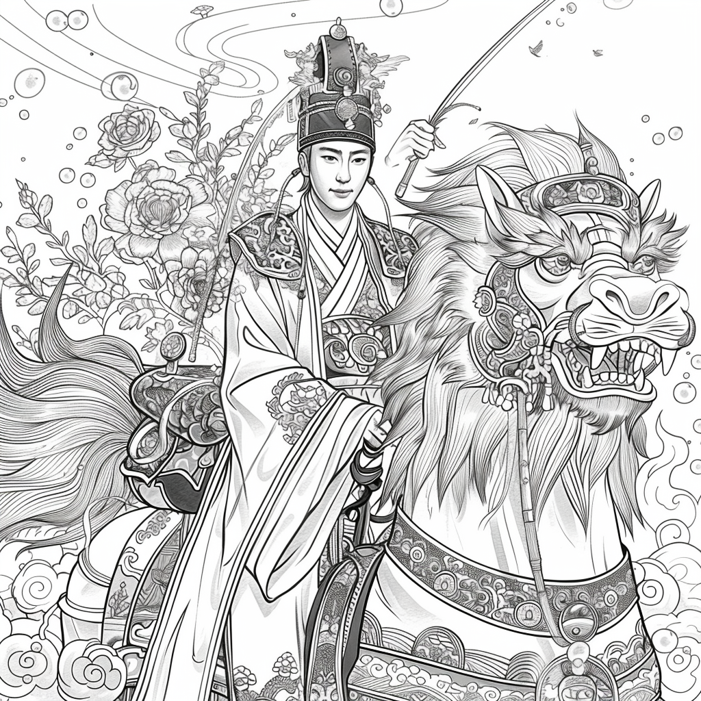 The Lotus King and the Sacred Elephant