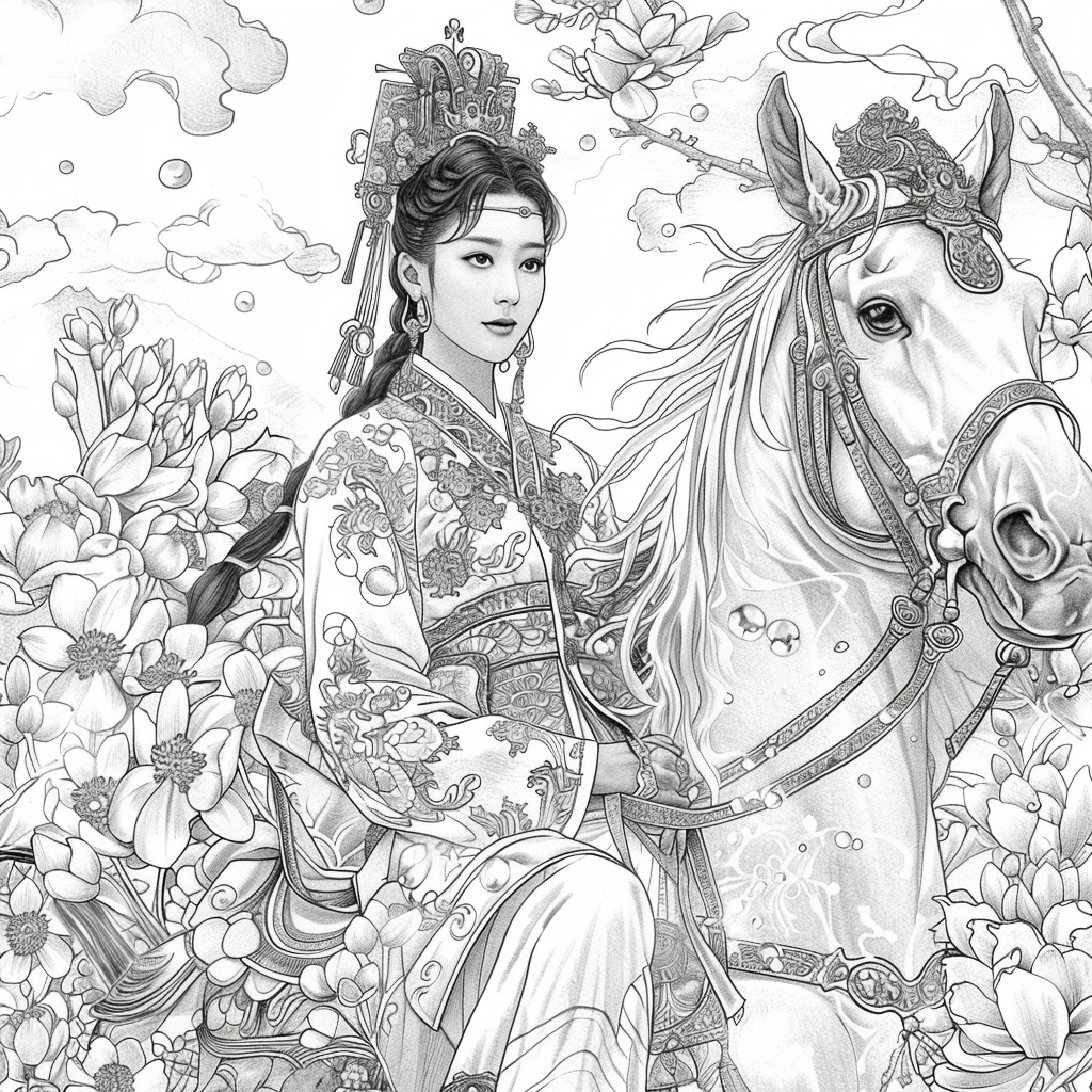 Imperial Lovers in a Blossom Kingdom