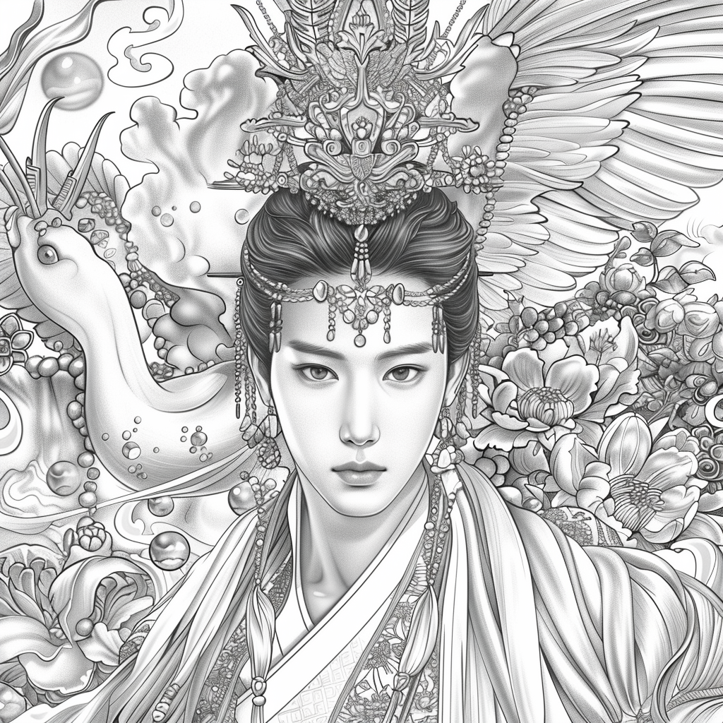 Heavenly Grace: The Prayer of the Celestial Maiden.
