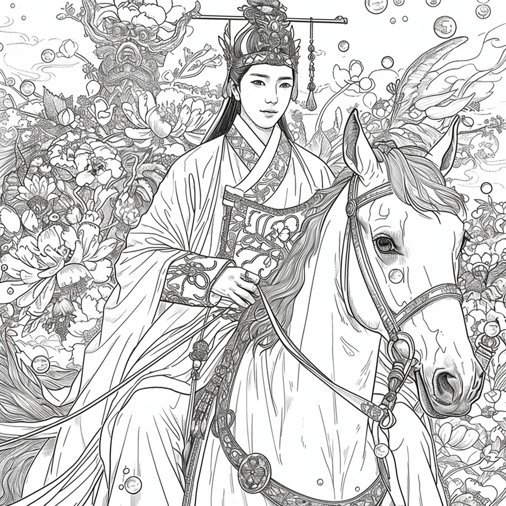Imperial Lovers in a Blossom Kingdom