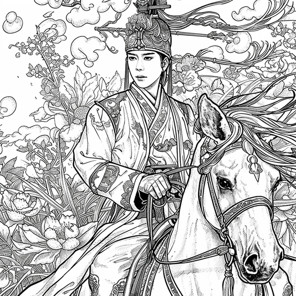 Imperial Lovers in a Blossom Kingdom