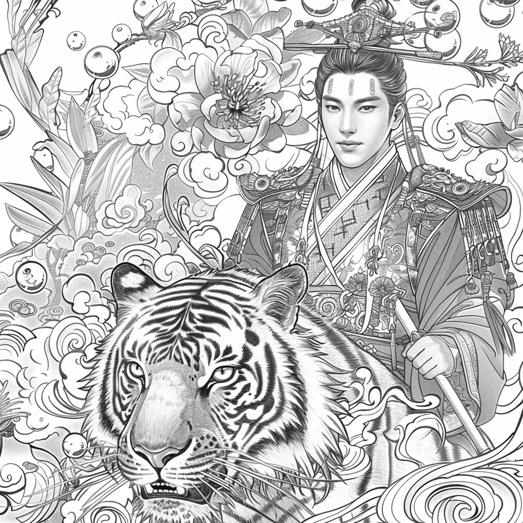 Celestial Majesty: The Emperor of Radiant Skies