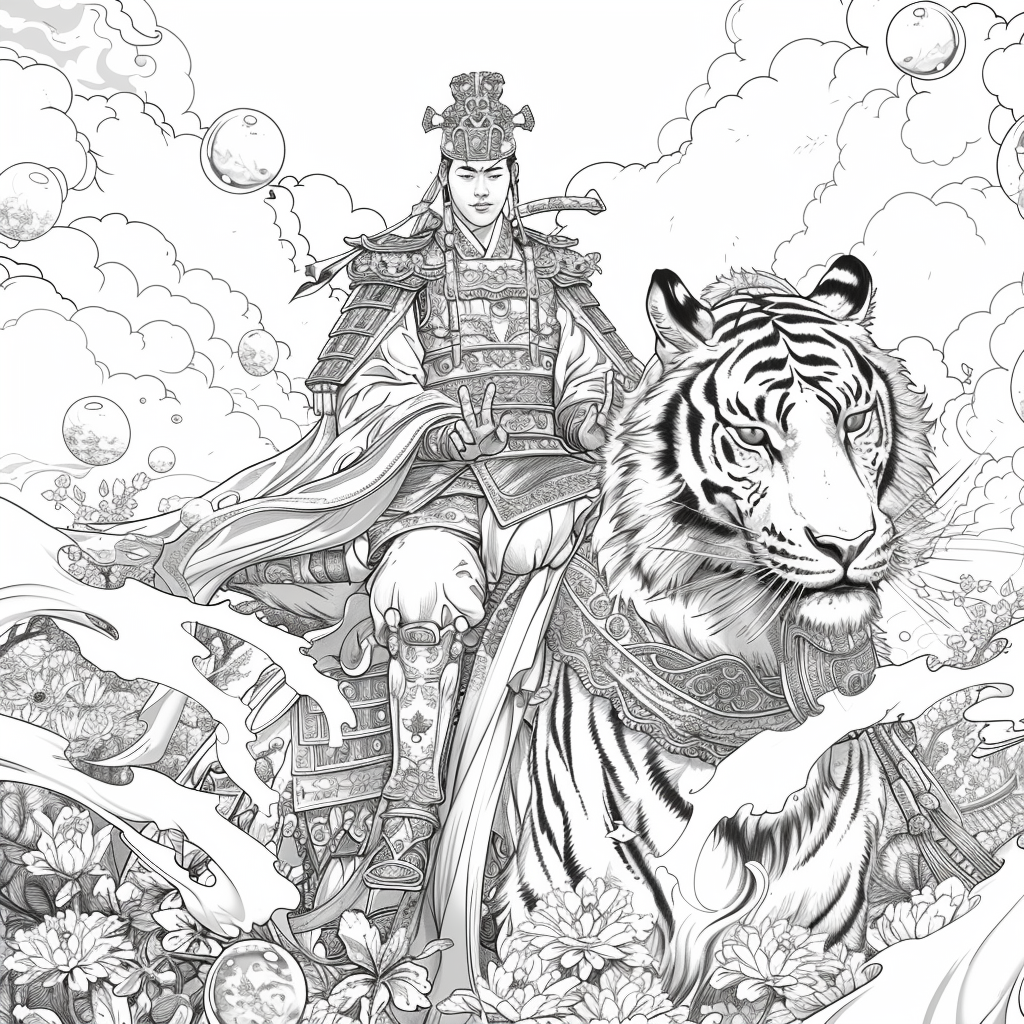 Celestial Majesty: The Emperor of Radiant Skies