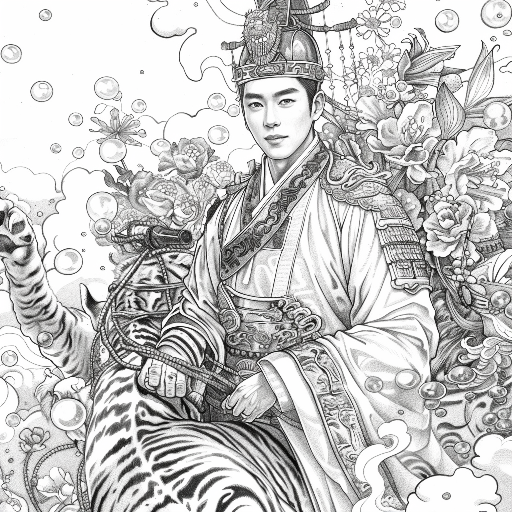 Celestial Majesty: The Emperor of Radiant Skies