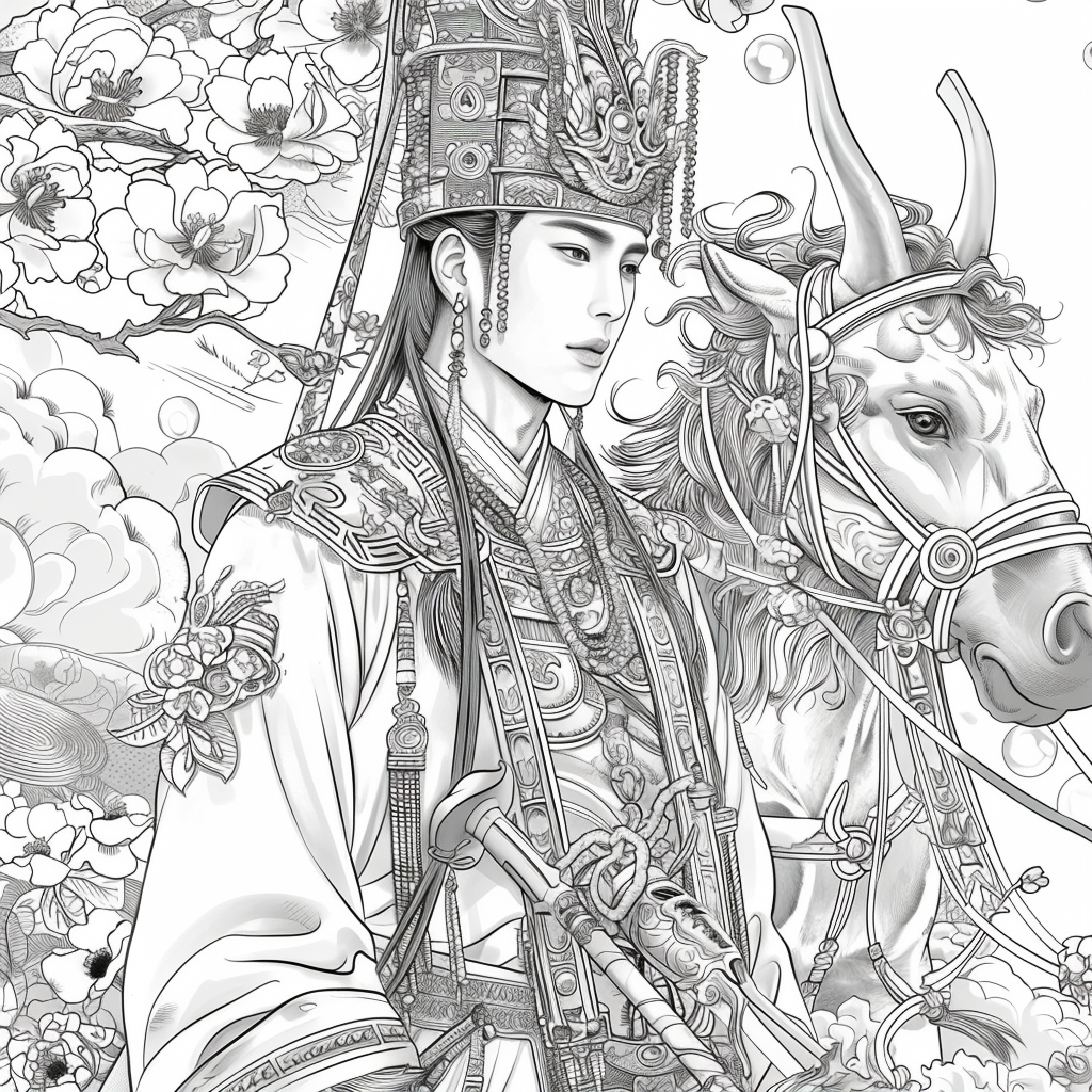 The Radiant Prince and the Elephant