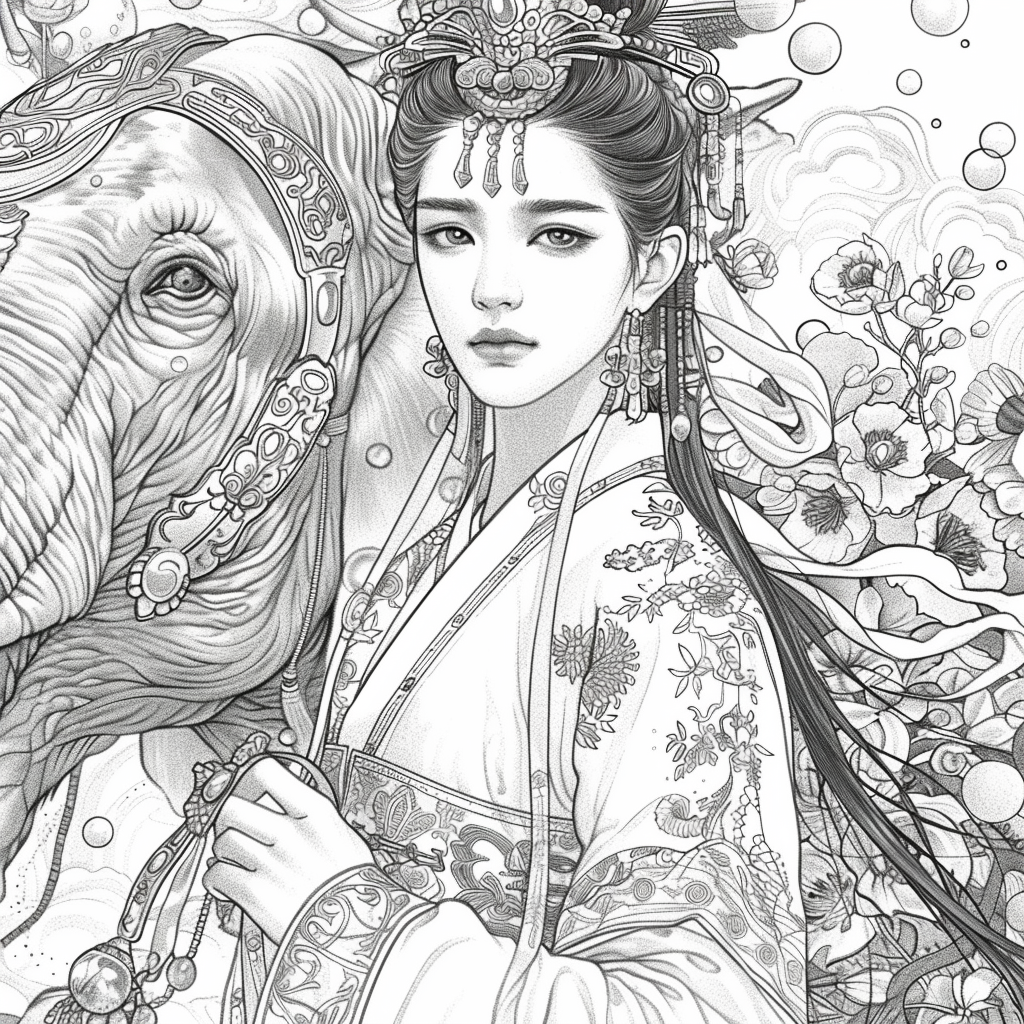 Empress of Blossoms – The Radiance of Spring’s Court