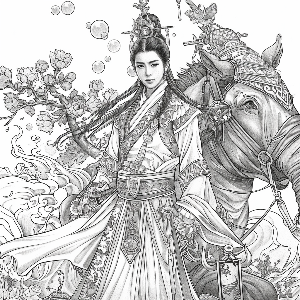 Swan Princess of the Lotus Waters