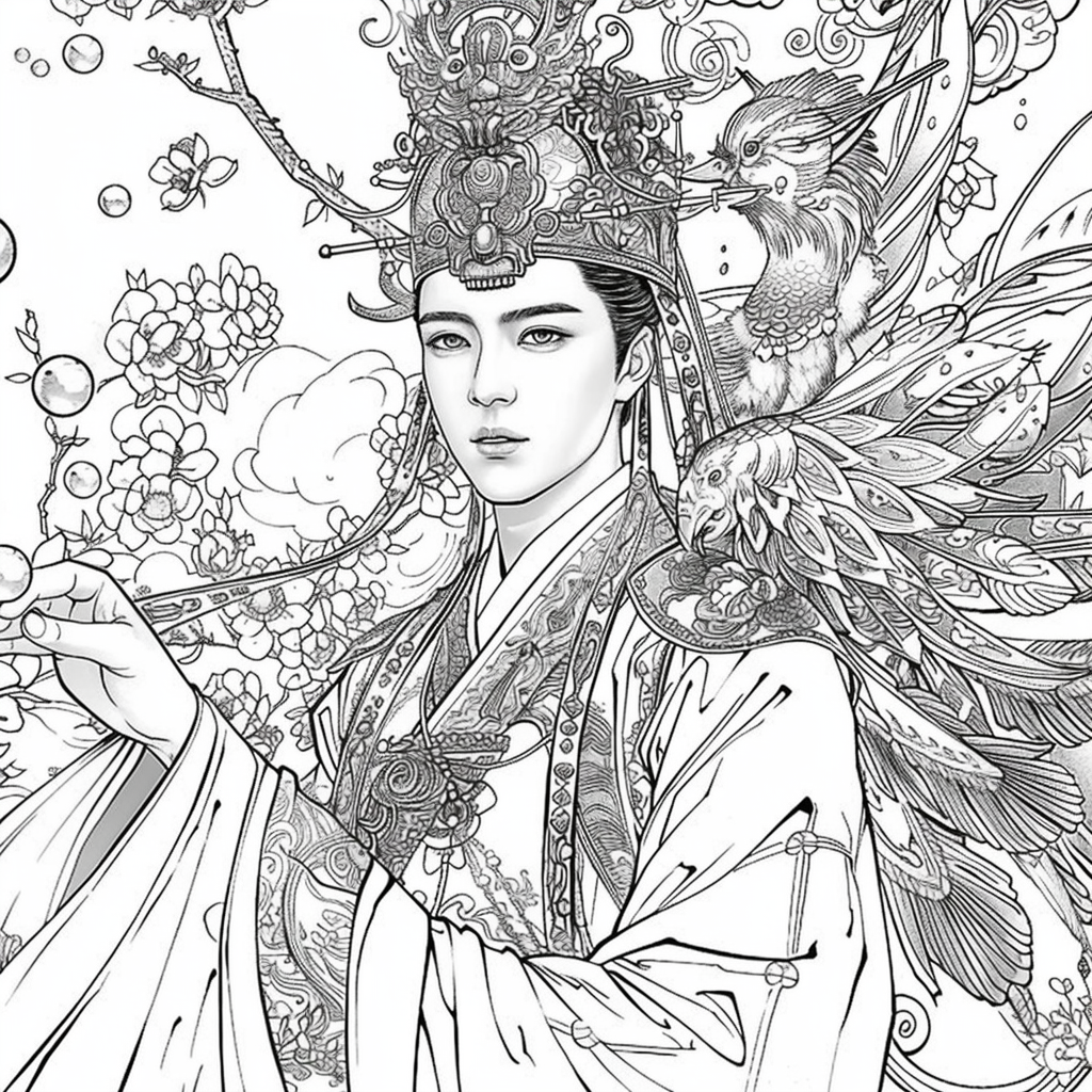 Imperial Lovers in a Blossom Kingdom