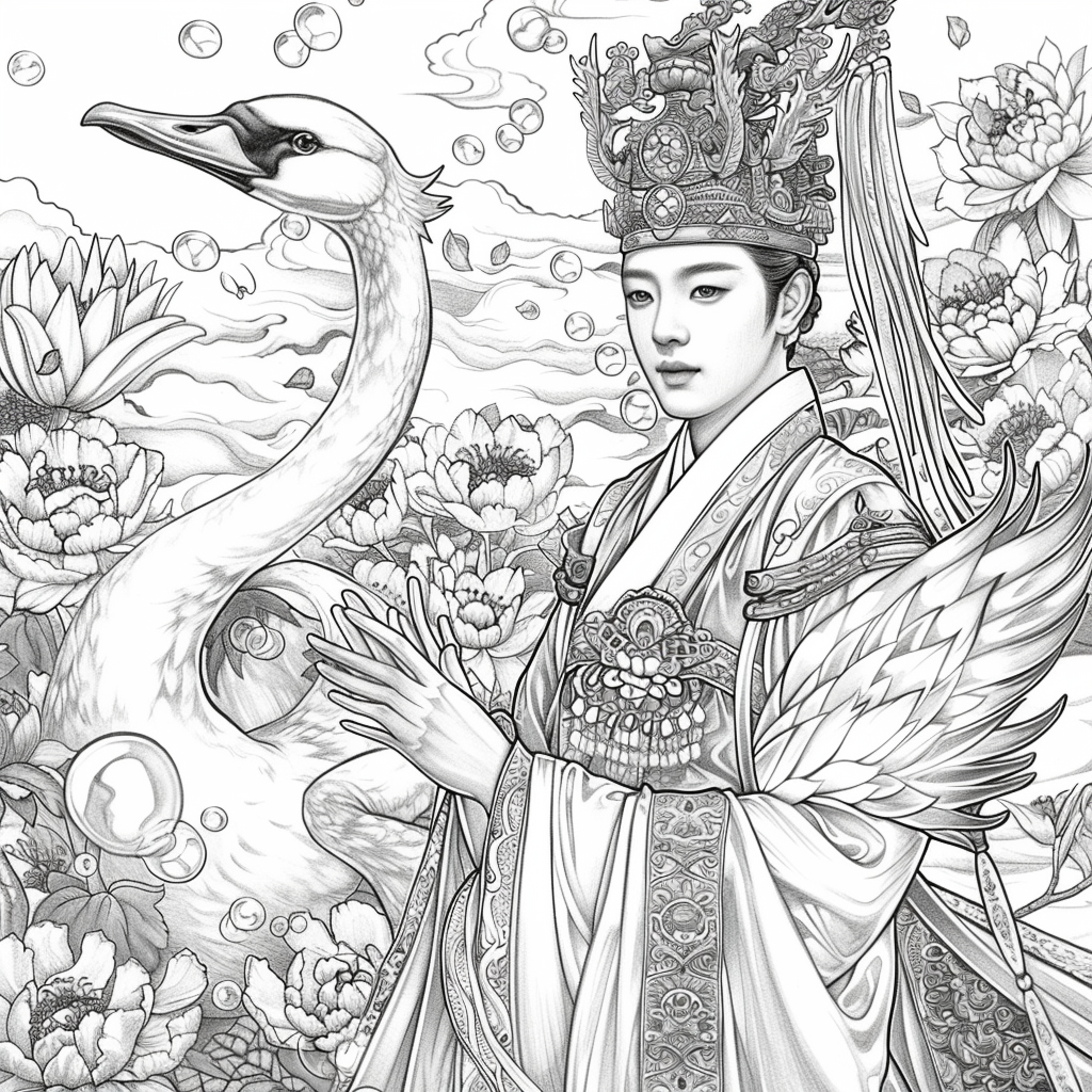 The Lotus King and the Sacred Elephant