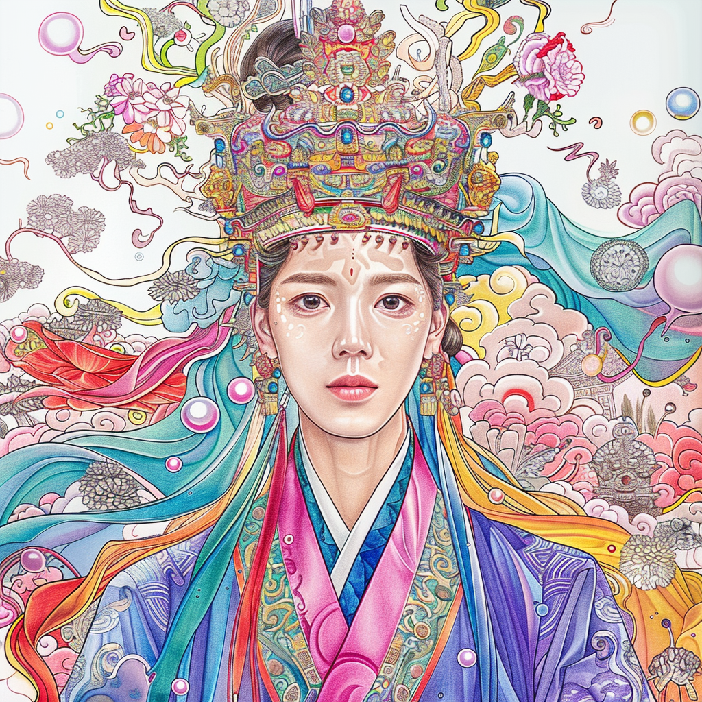 A Portrait of Divine Majesty and Sacred Power