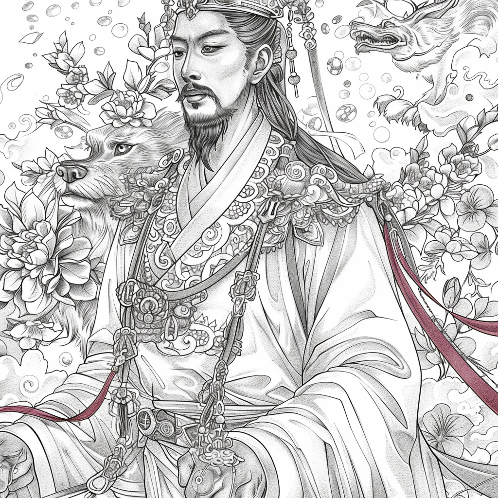 The Lotus King and the Sacred Elephant