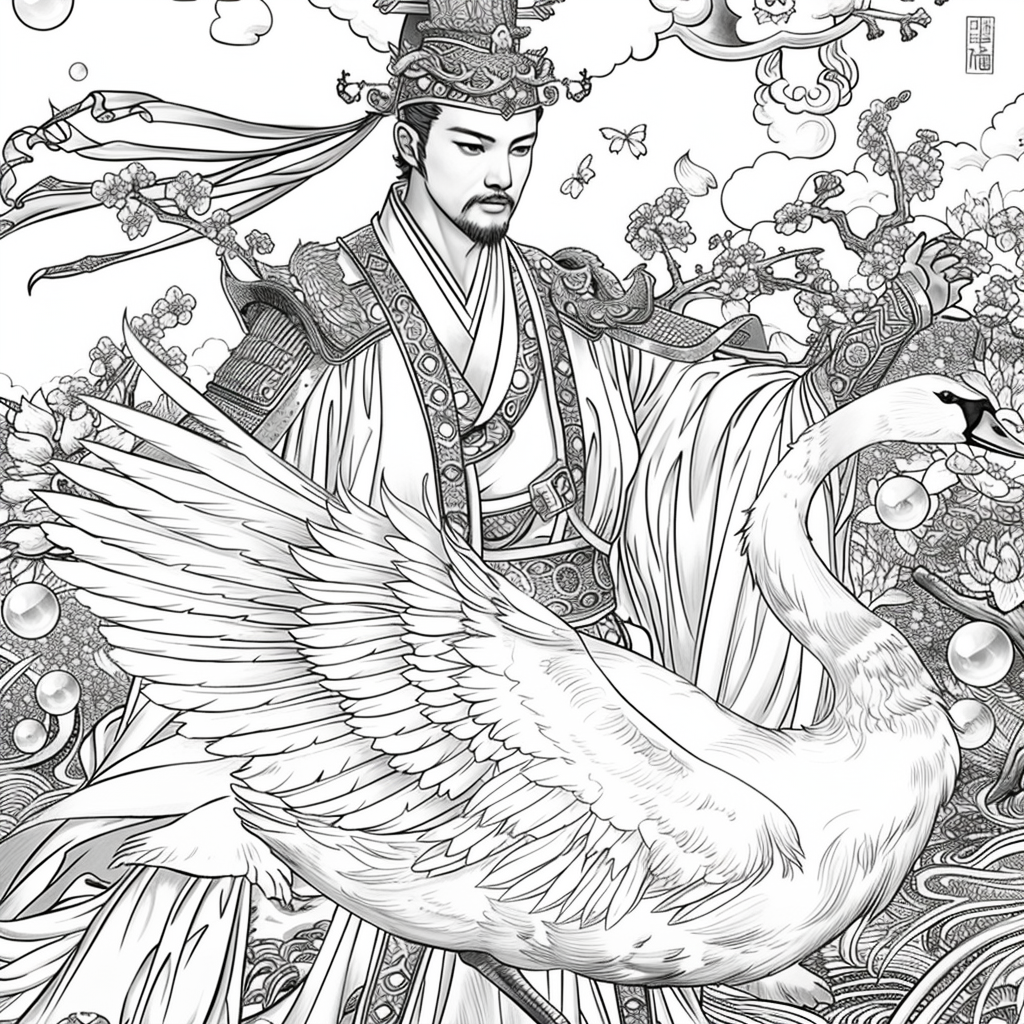 Celestial Majesty: The Emperor of Radiant Skies