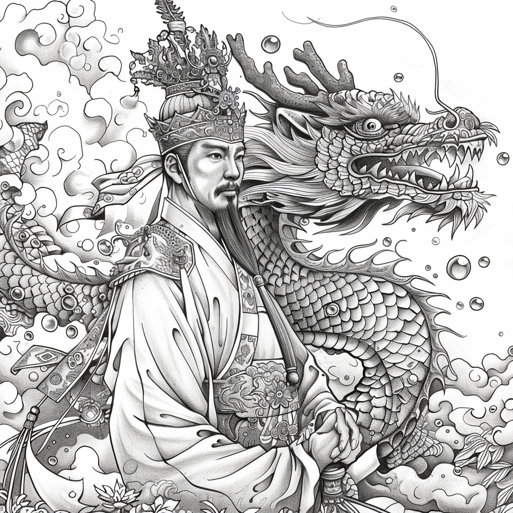 A Portrait of Divine Majesty and Sacred Power