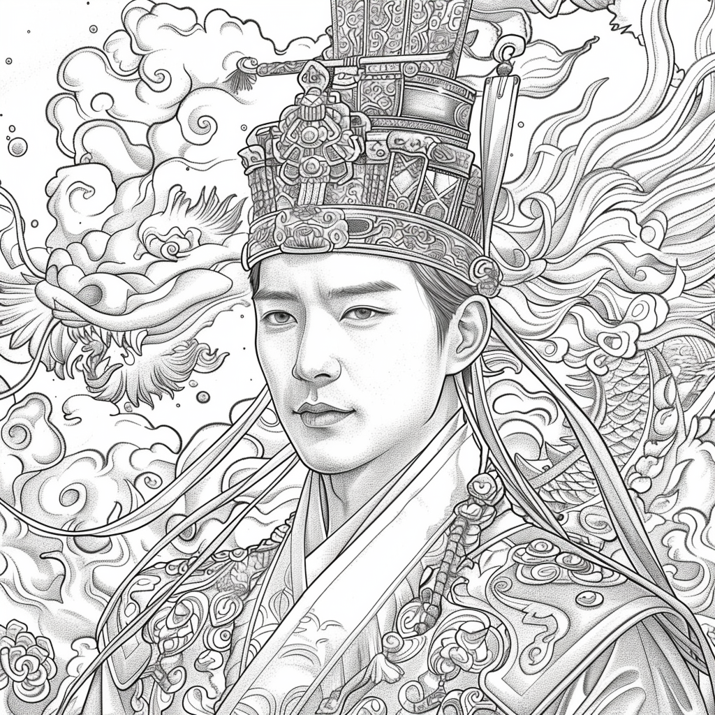 A Portrait of Divine Majesty and Sacred Power