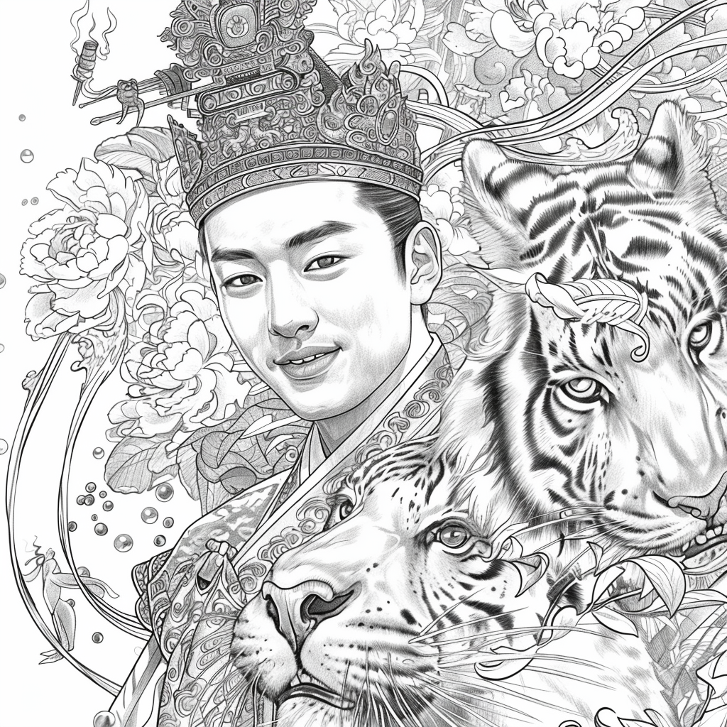 A Portrait of Divine Majesty and Sacred Power