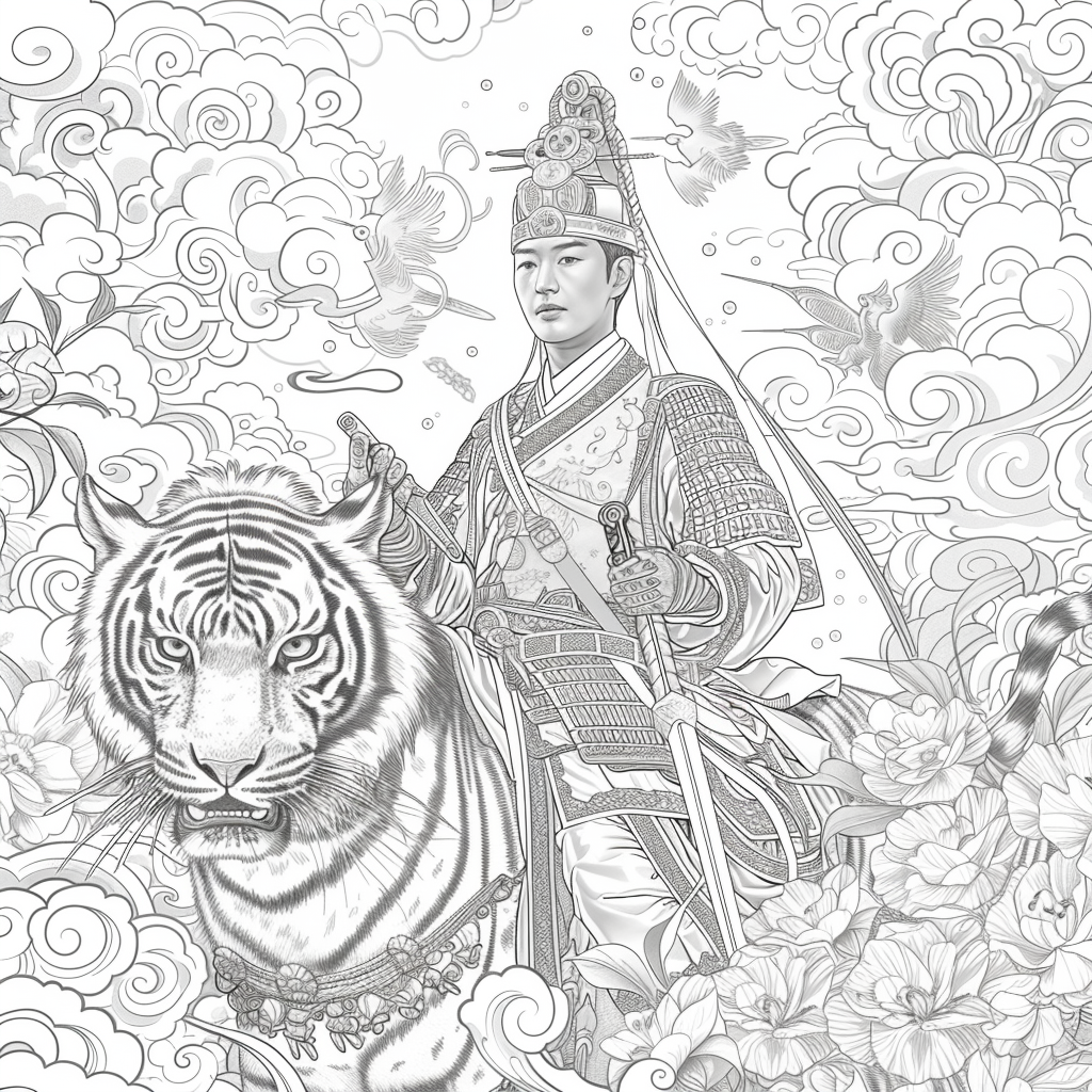 A Portrait of Divine Majesty and Sacred Power