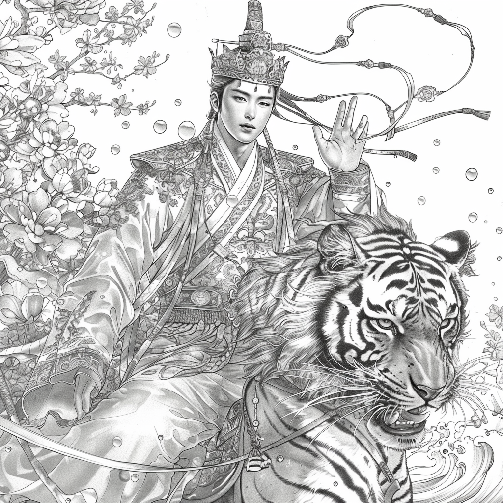 A Portrait of Divine Majesty and Sacred Power