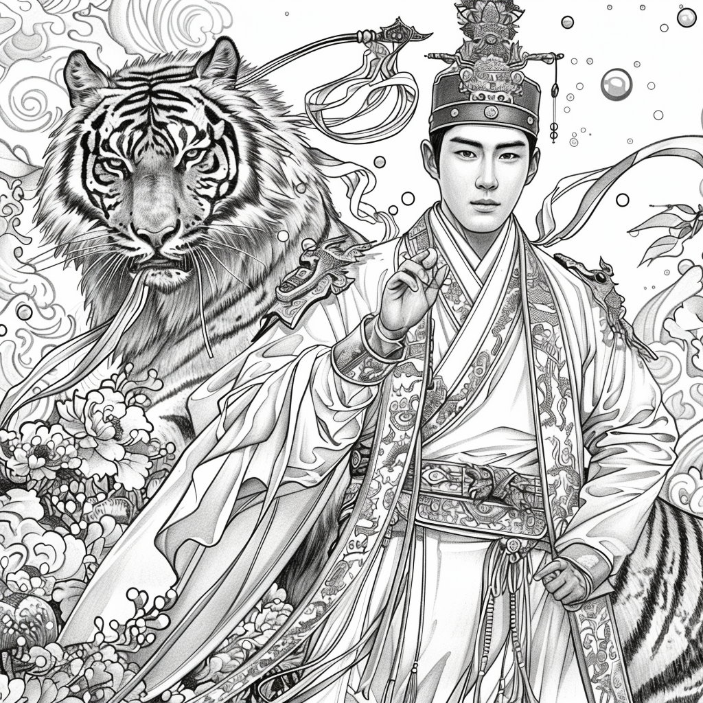 A Portrait of Divine Majesty and Sacred Power