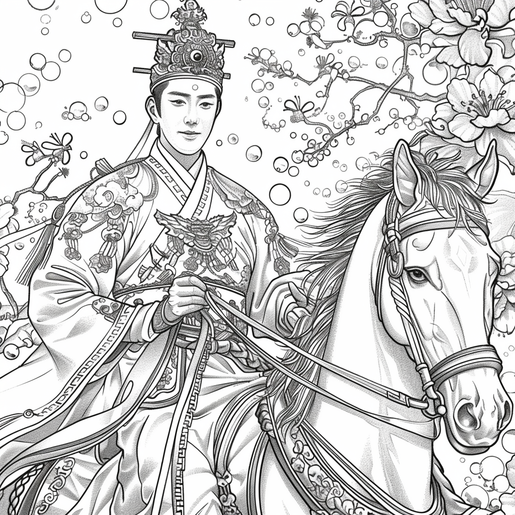 The Lotus King and the Sacred Elephant