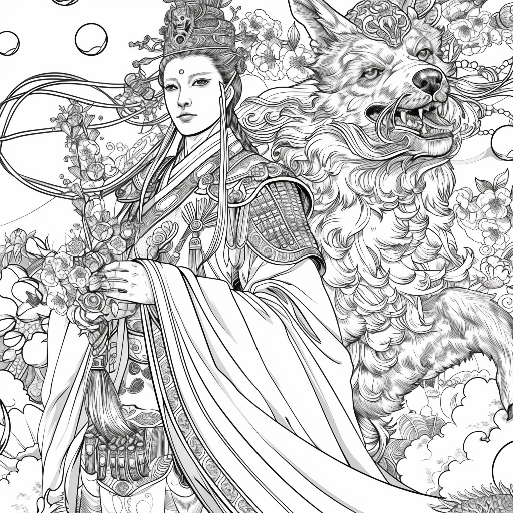 A Portrait of Divine Majesty and Sacred Power