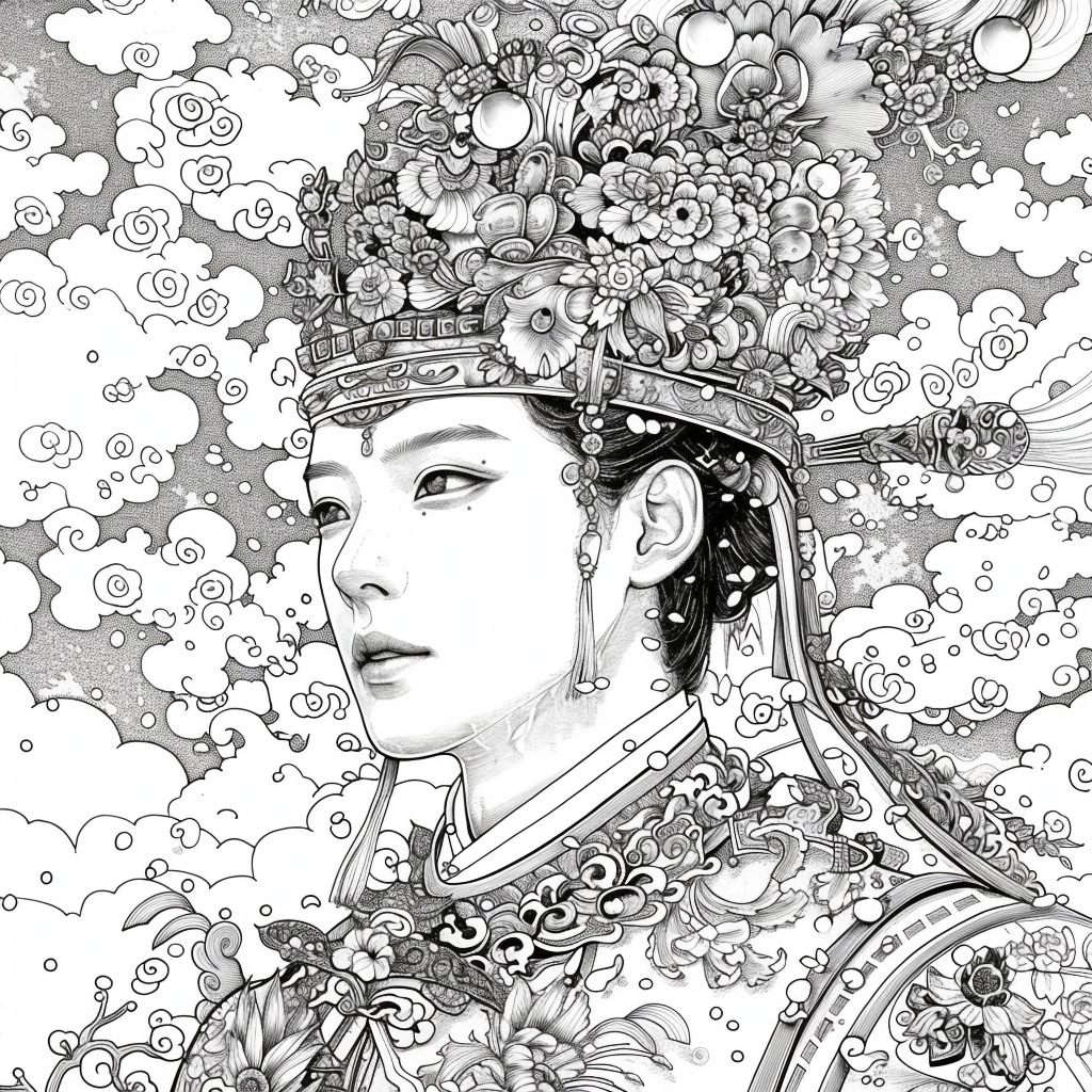 A Portrait of Divine Majesty and Sacred Power