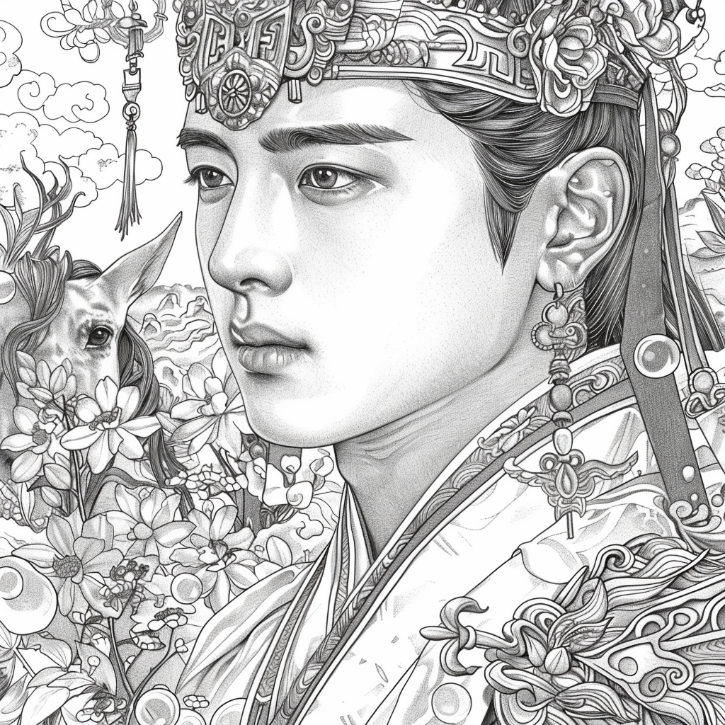 A Portrait of Divine Majesty and Sacred Power