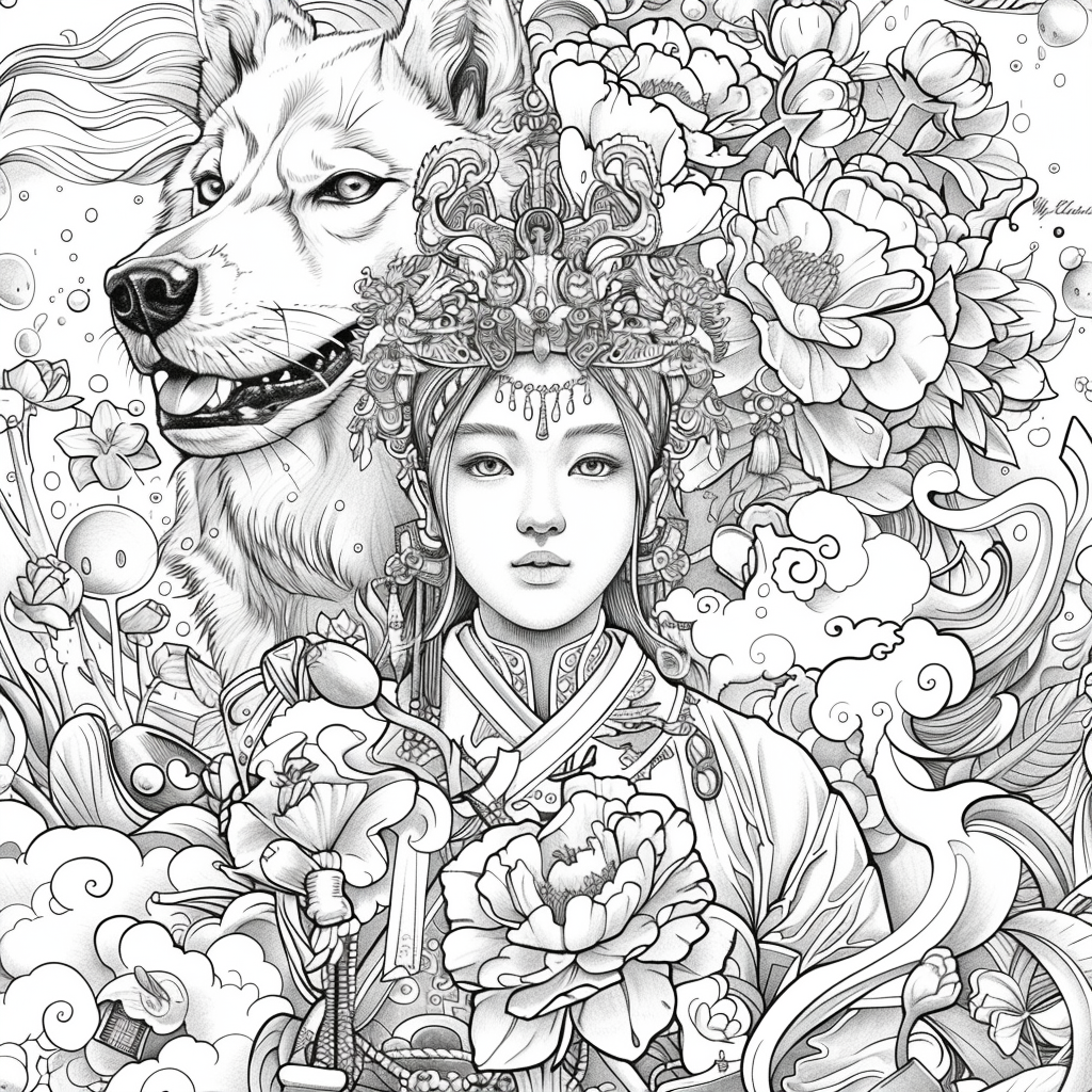A Portrait of Divine Majesty and Sacred Power