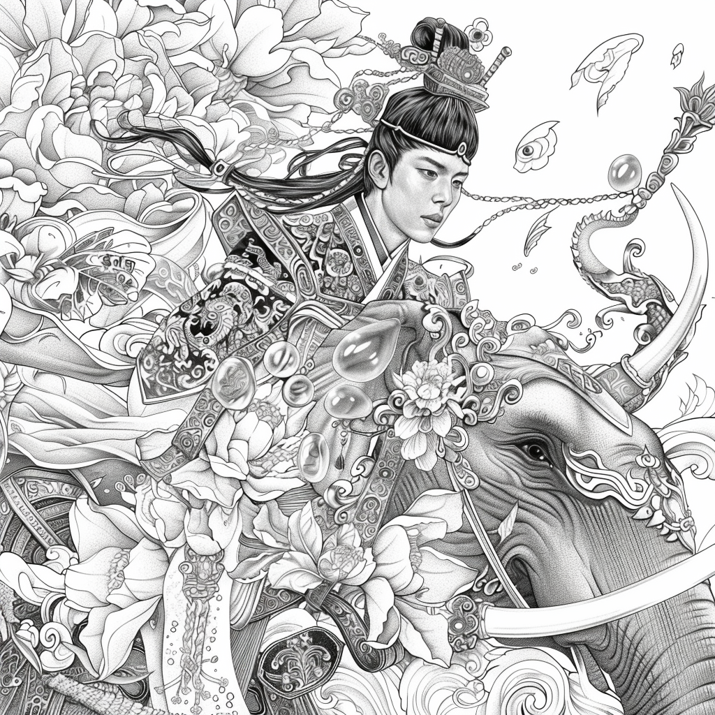 A Portrait of Divine Majesty and Sacred Power