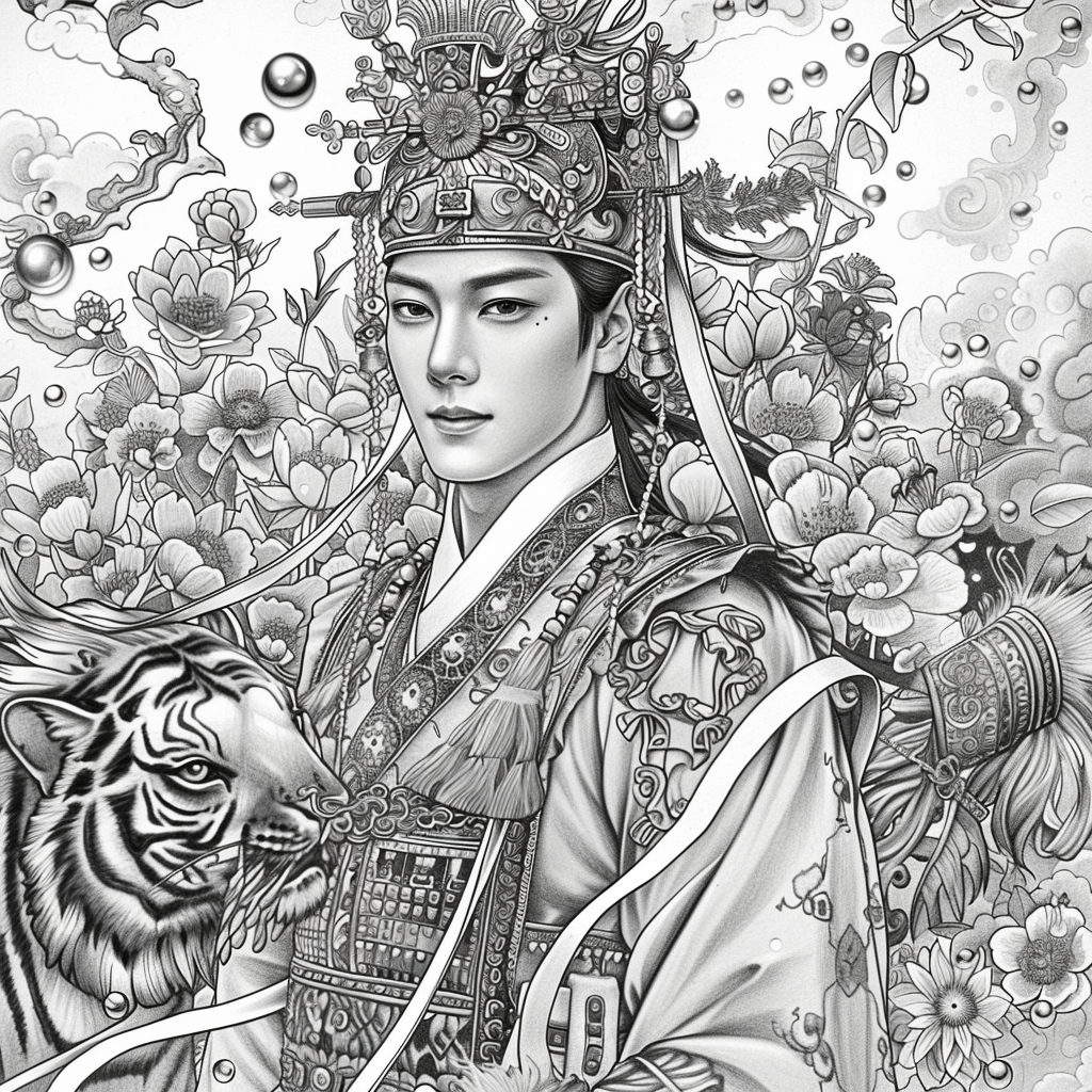The Lotus King and the Sacred Elephant