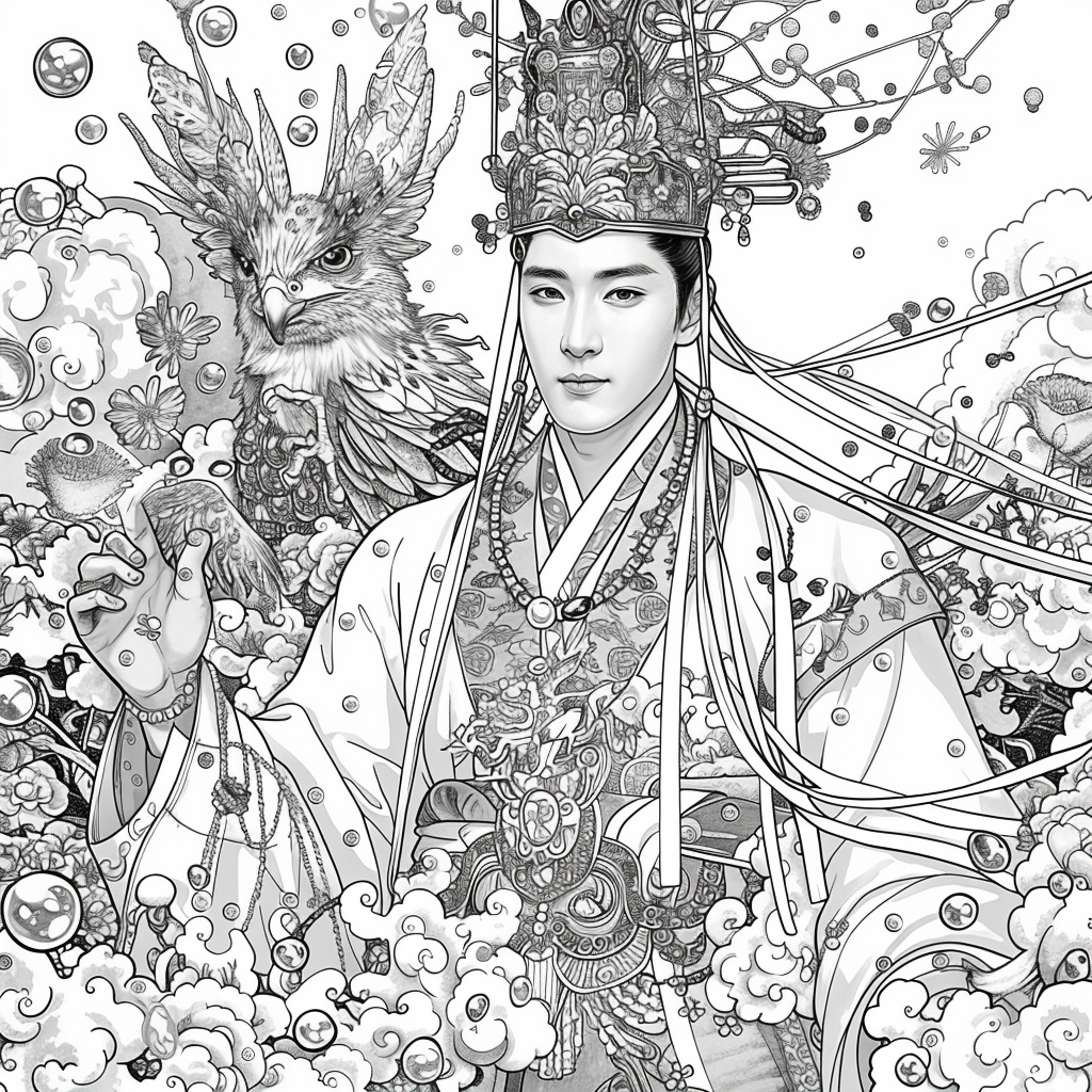 A Portrait of Divine Majesty and Sacred Power