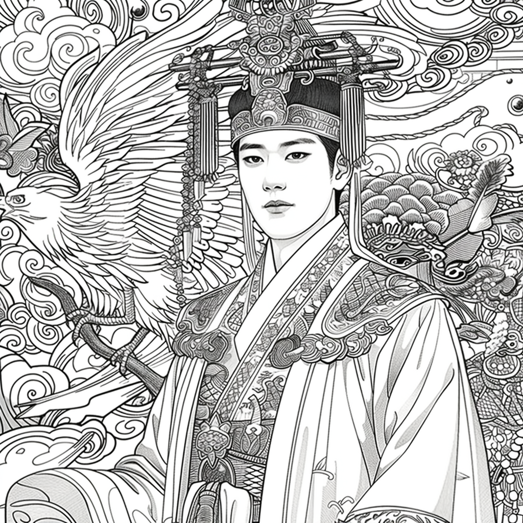 A Portrait of Divine Majesty and Sacred Power