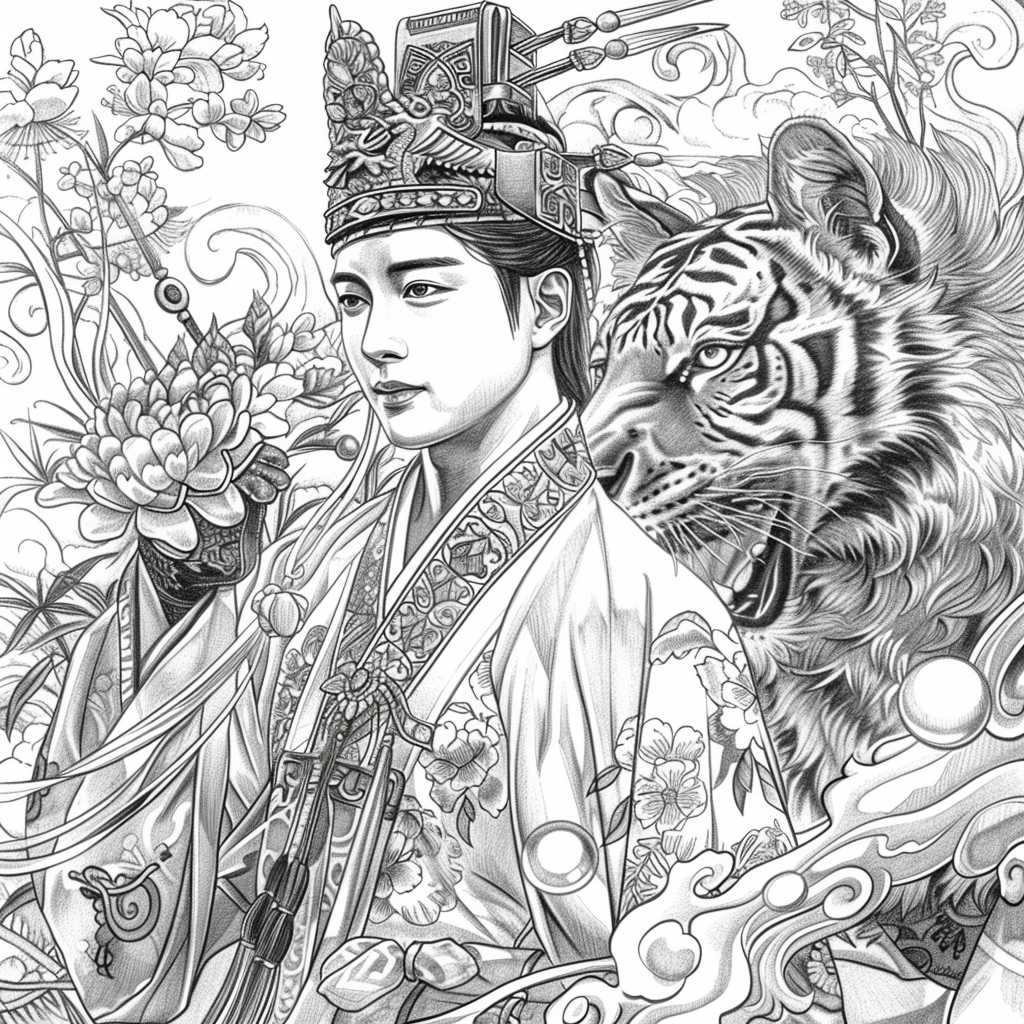 The Lotus King and the Sacred Elephant