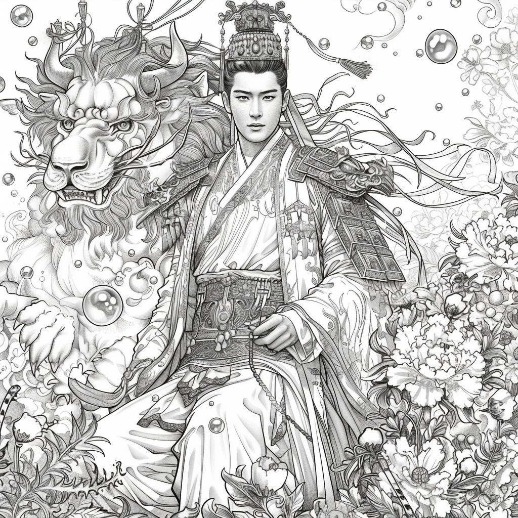 A Portrait of Divine Majesty and Sacred Power