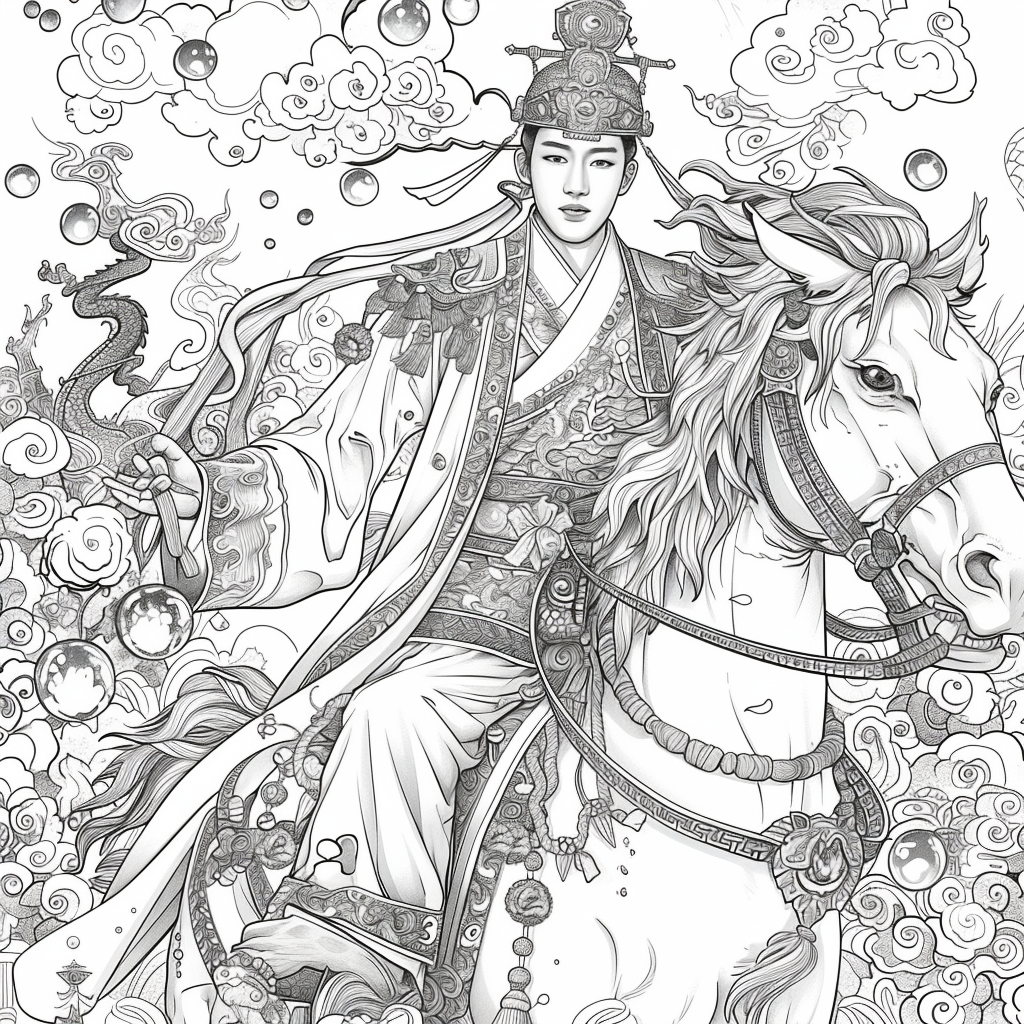 A Portrait of Divine Majesty and Sacred Power