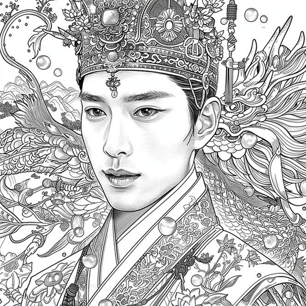The Lotus King and the Sacred Elephant