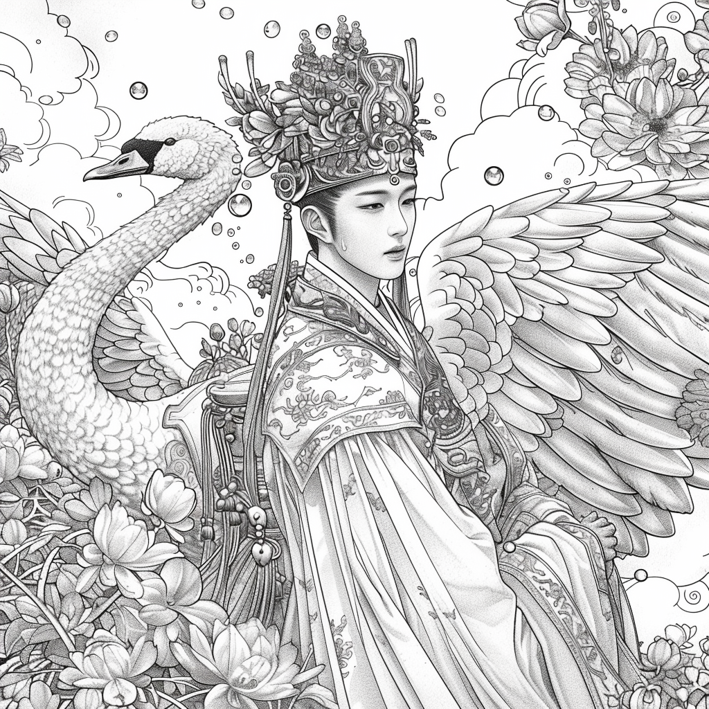 Celestial Majesty: The Emperor of Radiant Skies