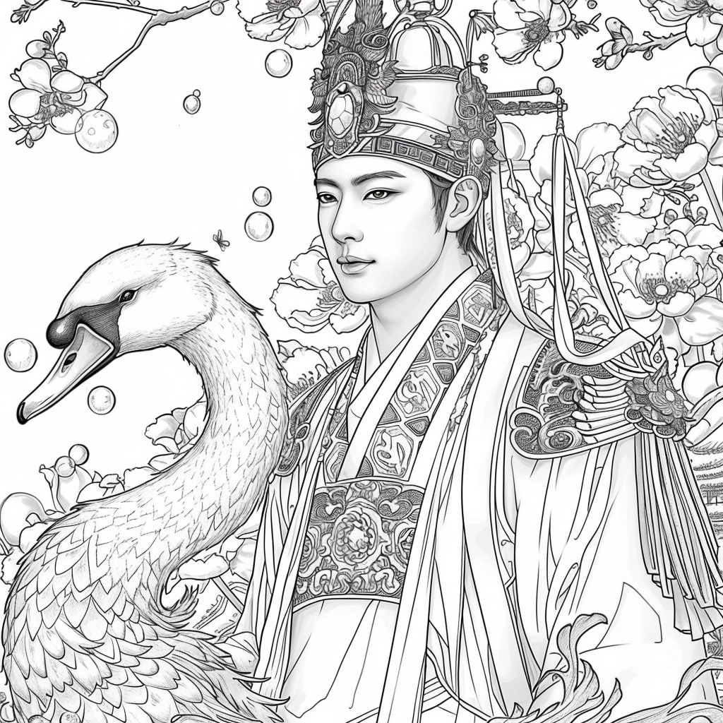 Celestial Majesty: The Emperor of Radiant Skies