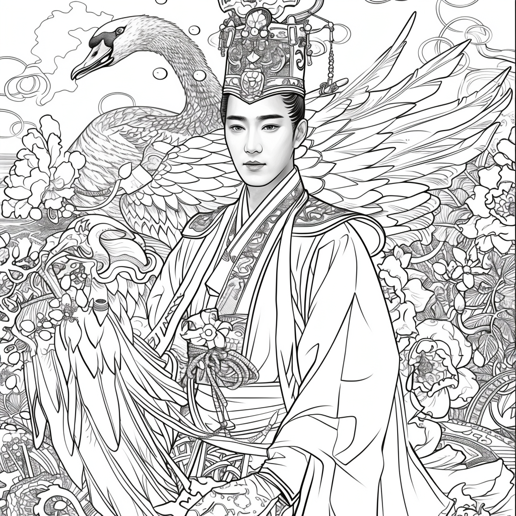 Celestial Majesty: The Emperor of Radiant Skies