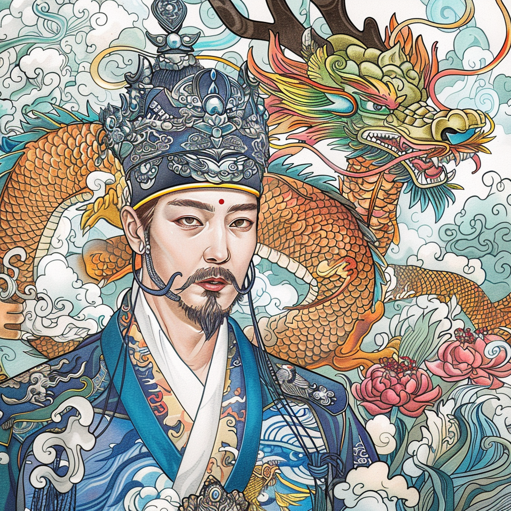 Imperial Lovers in a Blossom Kingdom