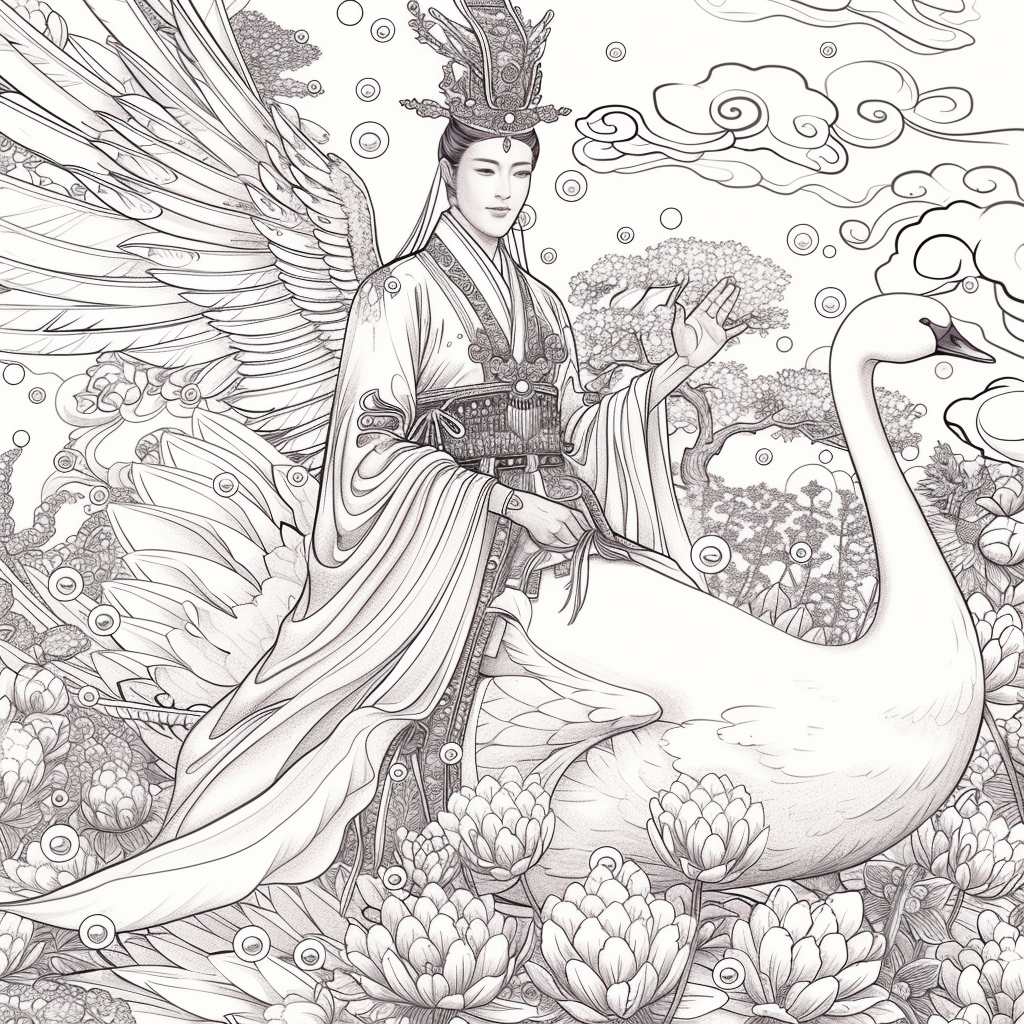 Dance of Beauty Guardian of the Celestial Waves