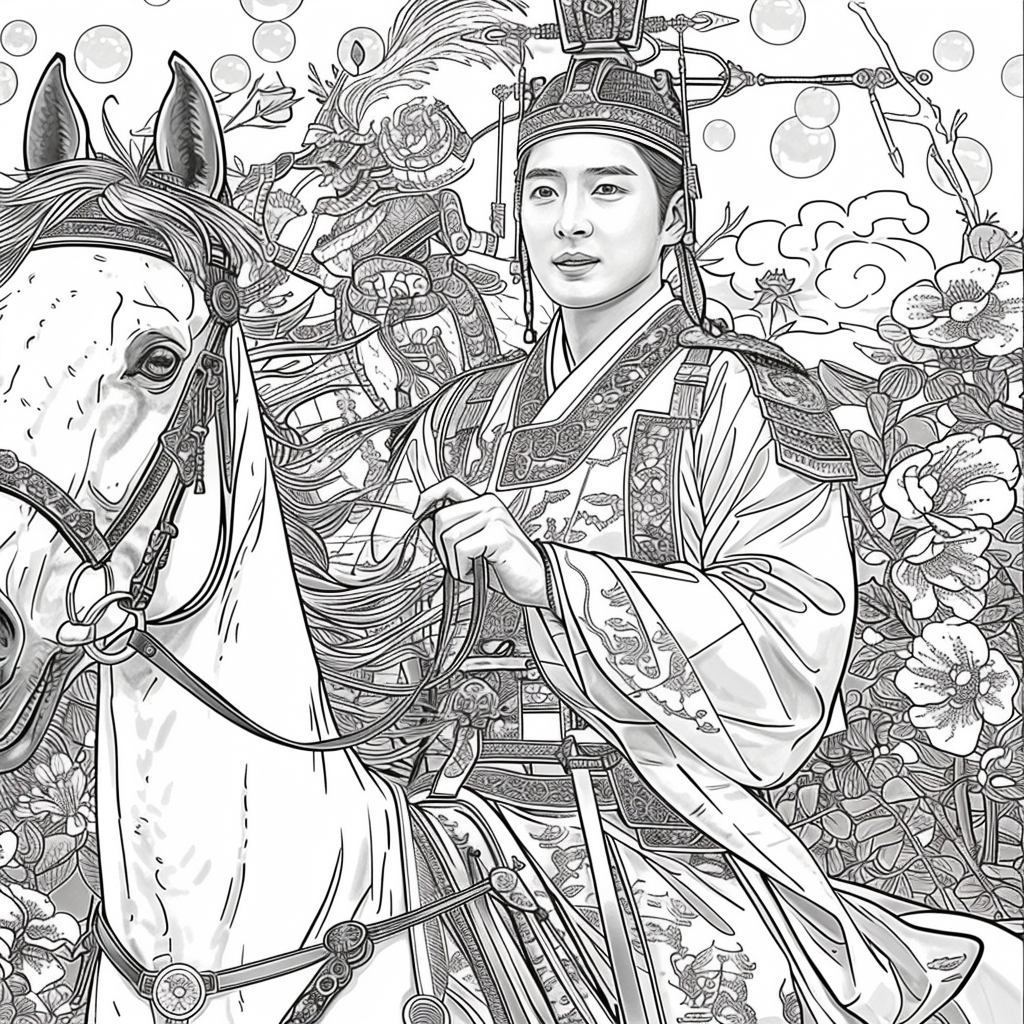 Celestial Majesty: The Emperor of Radiant Skies