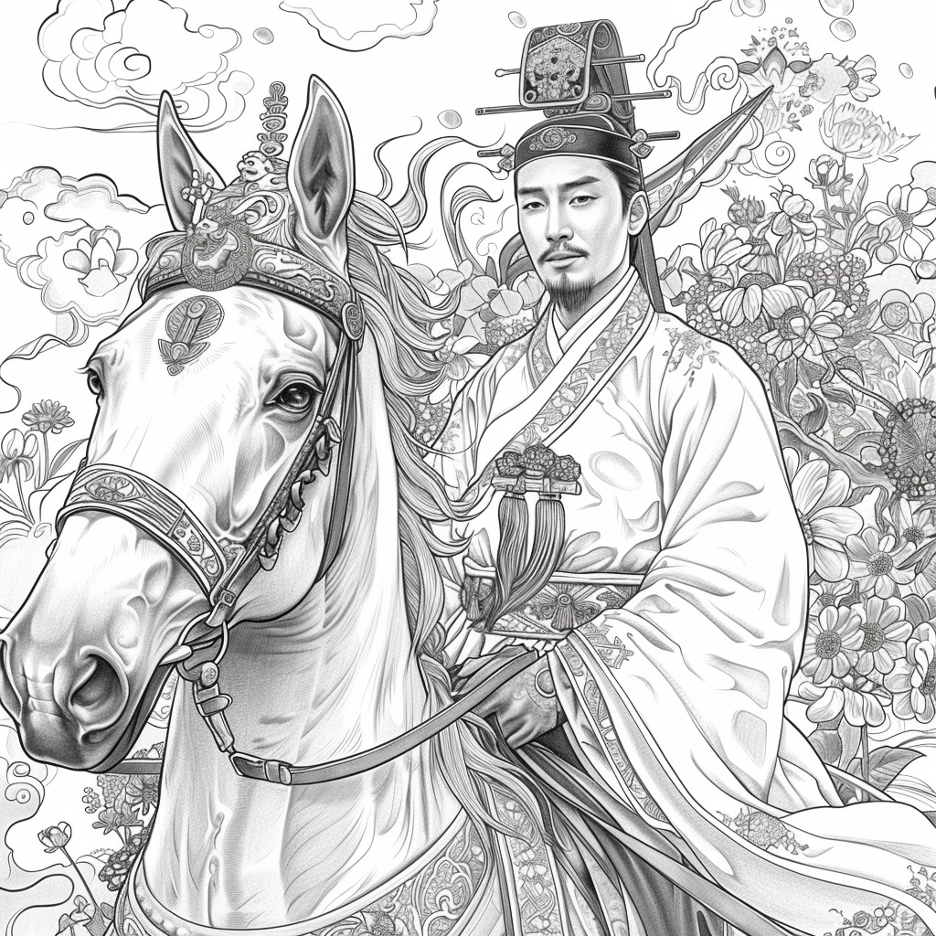 Celestial Majesty: The Emperor of Radiant Skies