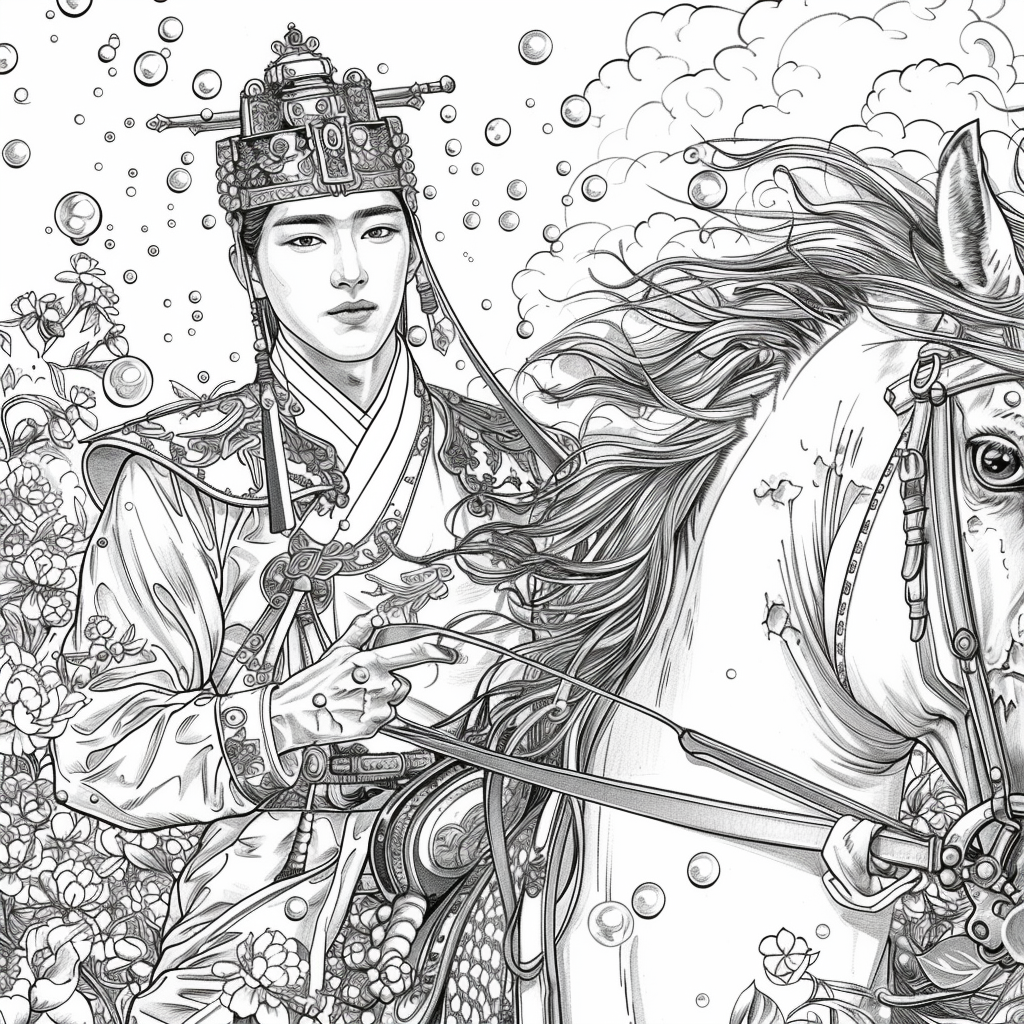 Celestial Majesty: The Emperor of Radiant Skies
