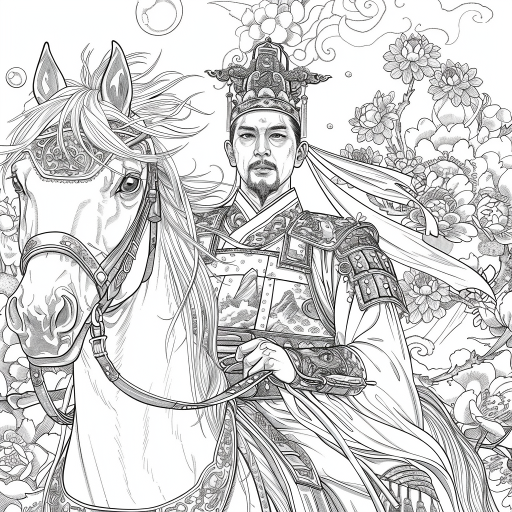 Imperial Lovers in a Blossom Kingdom