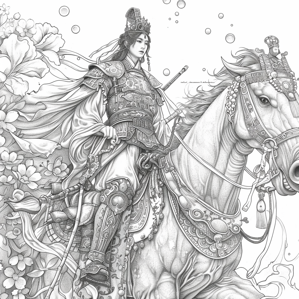 Harmony of eleganceGolden Dawn Princess of Blossoms