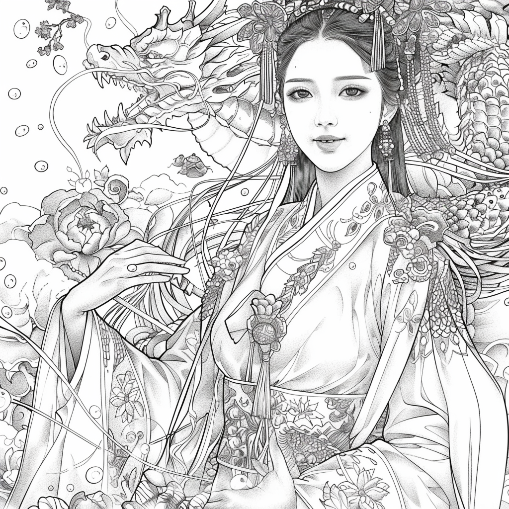 Heavenly Grace: The Prayer of the Celestial Maiden.