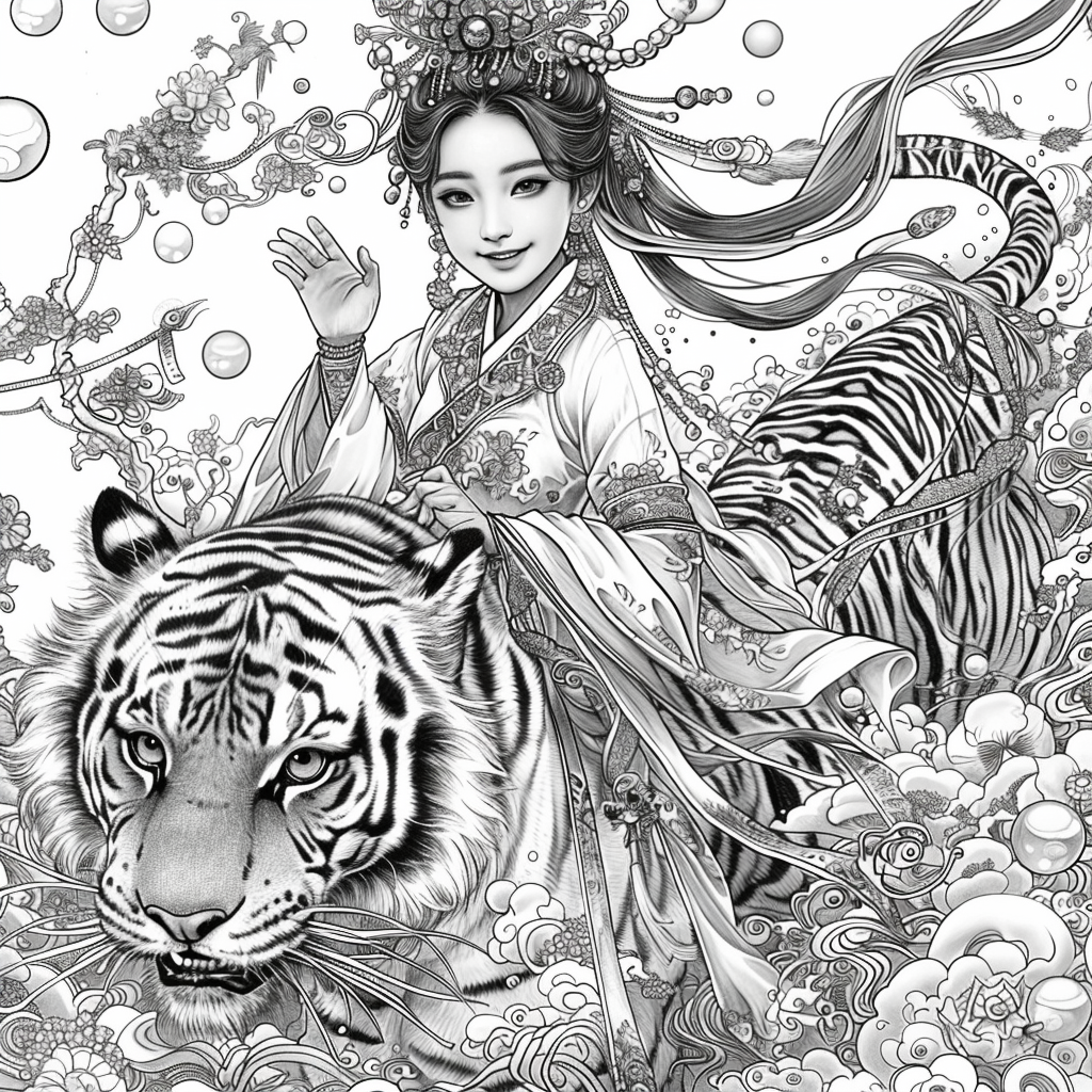 The Crimson Court – Portrait of the Royal Blossom