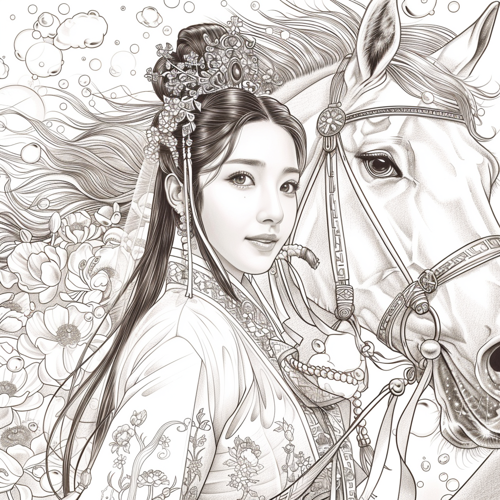 Gallop of the Petal Crowned Warrior