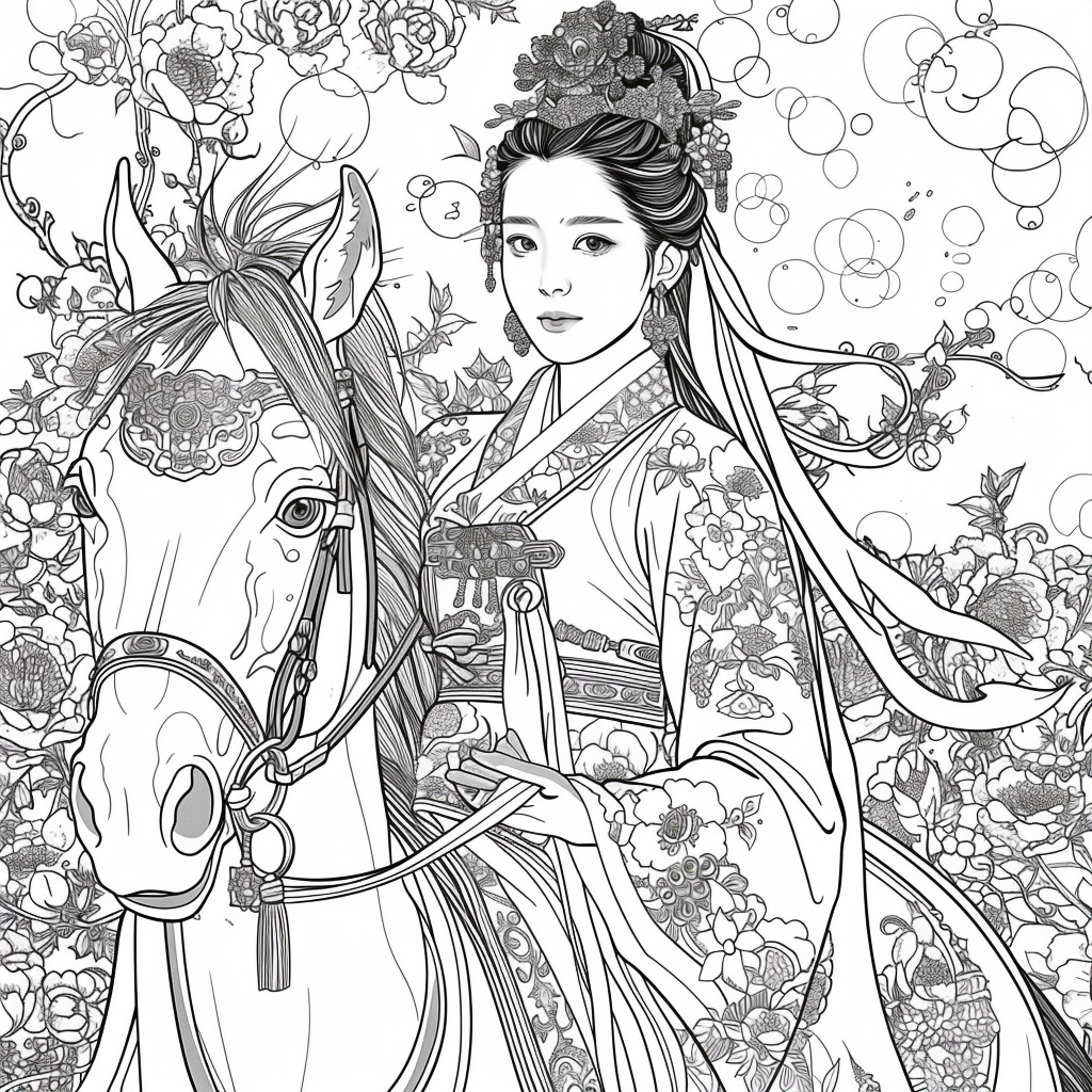 Gallop of the Petal Crowned Warrior