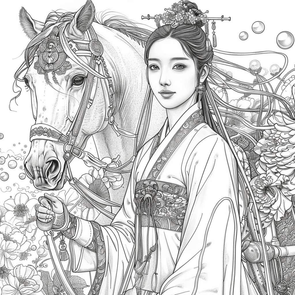 Gallop of the Petal Crowned Warrior